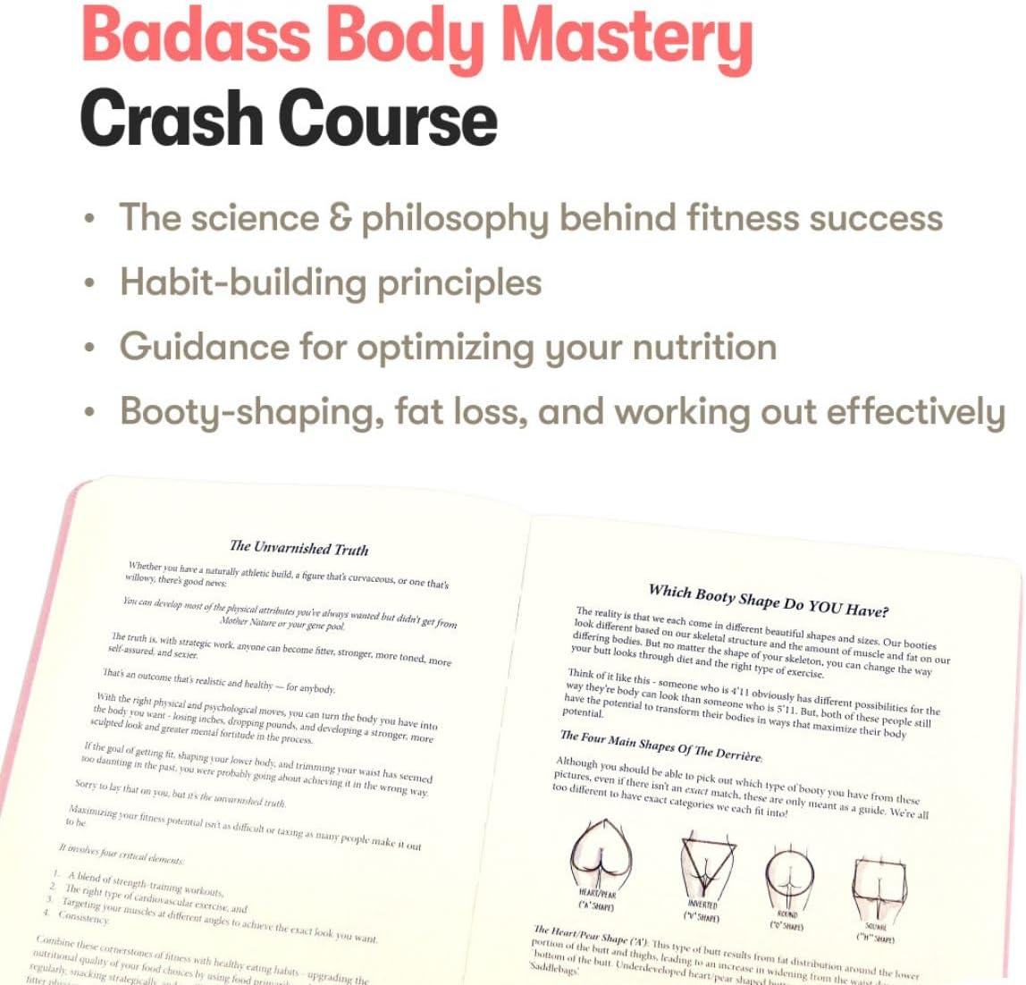 Badass Body Goals: Booty Shaping & Resistance Training Fitness Journal - 10-Week Circuit & Personal Resistance Training Program & Fitness Planner by Jennifer Cohen & Habit Nest - Image 6