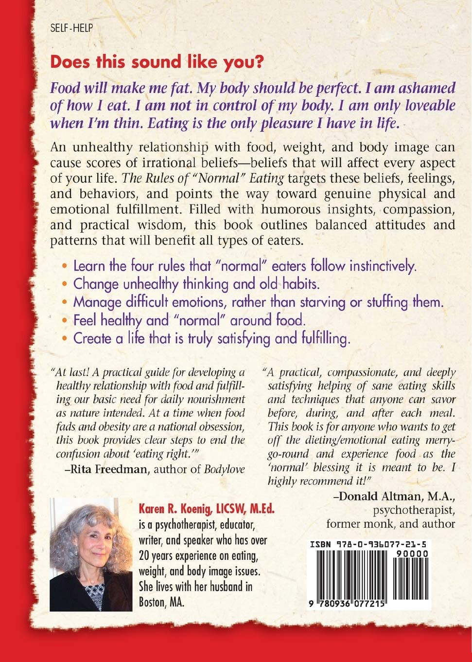 The Rules of "Normal" Eating: A Commonsense Approach for Dieters, Overeaters, Undereaters, Emotional Eaters, and Everyone in Between! - Image 3