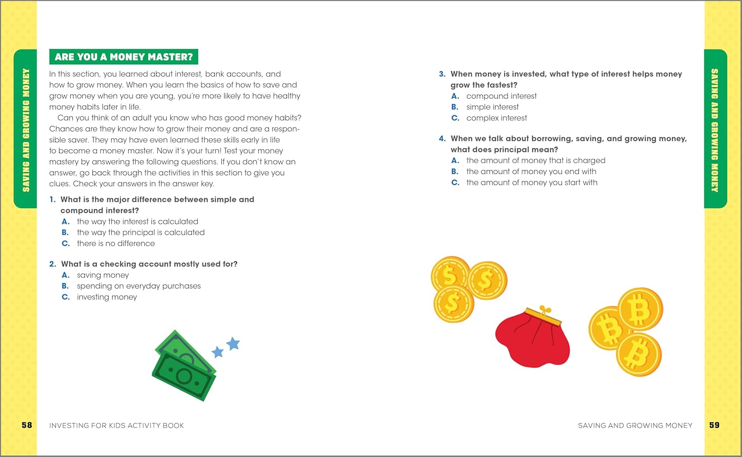 Investing for Kids Activity Book: 65 Activities about Saving, Investing, and Growing Your Money - Image 7