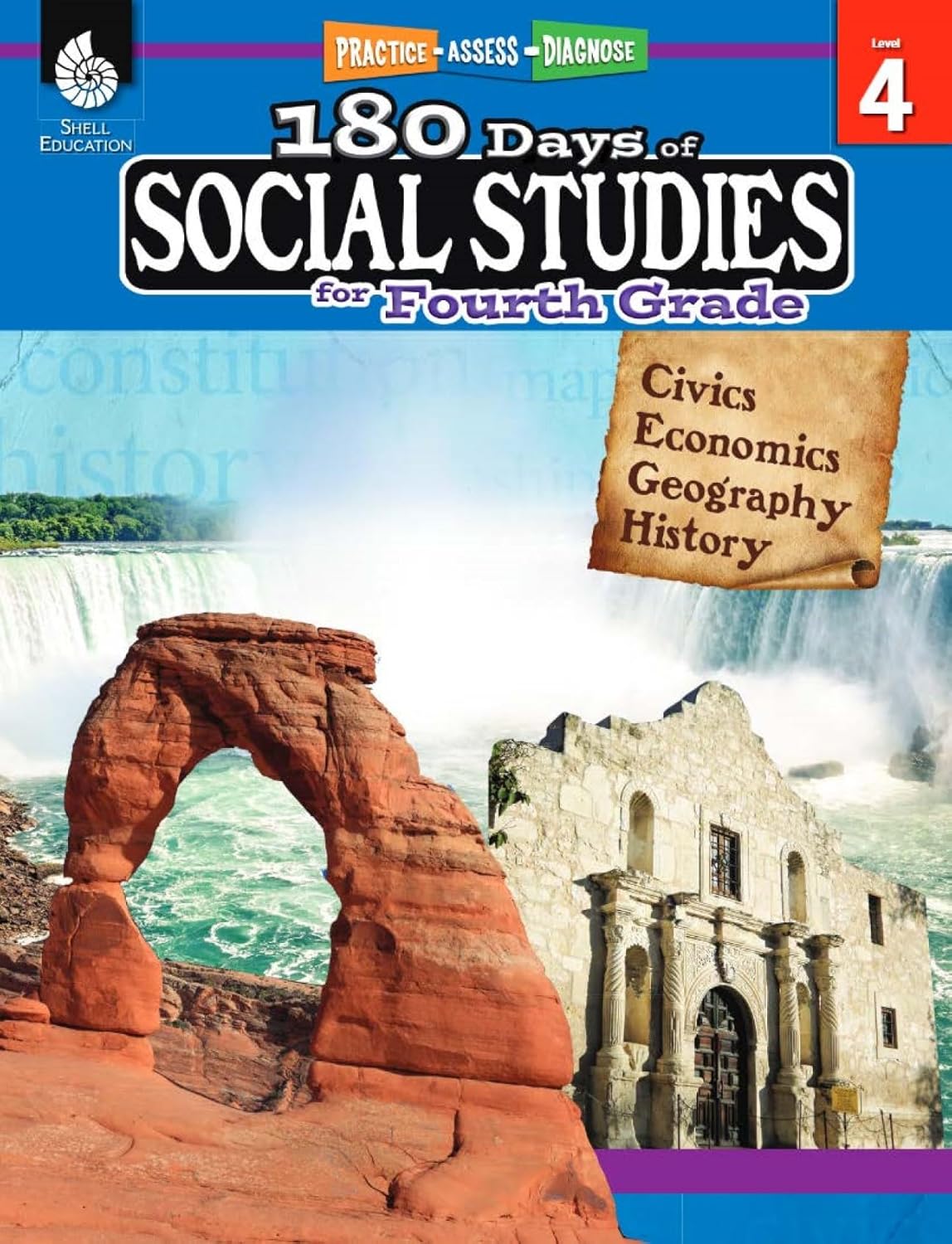 180 Days: Social Studies, Civics for 4th Grade Practice Workbook for Classroom and Home, Cool and Fun Practice Created by Teachers (180 Days of Practice) - Image 2