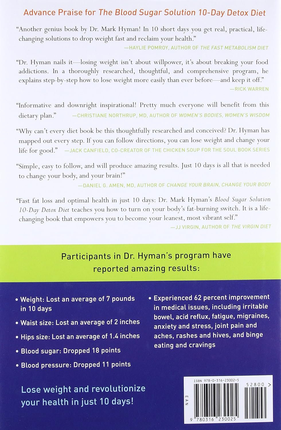 The Blood Sugar Solution 10-Day Detox Diet: Activate Your Body's Natural Ability to Burn Fat and Lose Weight Fast (The Dr. Mark Hyman Library, 3) - Image 3